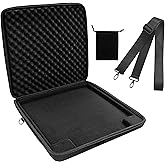 Musiin Audio Workstation Controller Case Compatible with Ableton Push 3 Hard Shell Features Crossbody Strap, Eva Shell, Fleece Lining to Protect Your Device from Damage