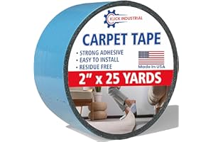 Carpet Tape, Double Sided Rug Tape, Secure Rugs to Hardwood, Laminate, Tile, Carpet, Carpet Grip Tape, Removable Carpet Tape,