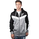 Ultra Game Men's NBA Official Full Zip Hoodie Sweatshirt