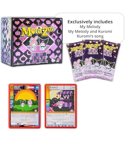 Amazon.com: Kuromi's Cryptid Carnival MetaZoo TCG Booster Box