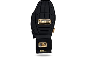 Franklin Sports MLB Baseball + Softball Sliding Mitt - CFX PRT Adult + Youth Protective Baserunning Sliding Gloves - Left + Right Hand Mitt - Hand + Wrist Protector for Running - Kids + Adults Sizes