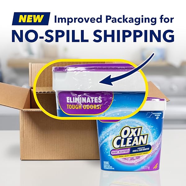 OXICLEAN ODOR BLASTERS VERSATILE ODOR AND STAIN REMOVER POWDER, 5 LB