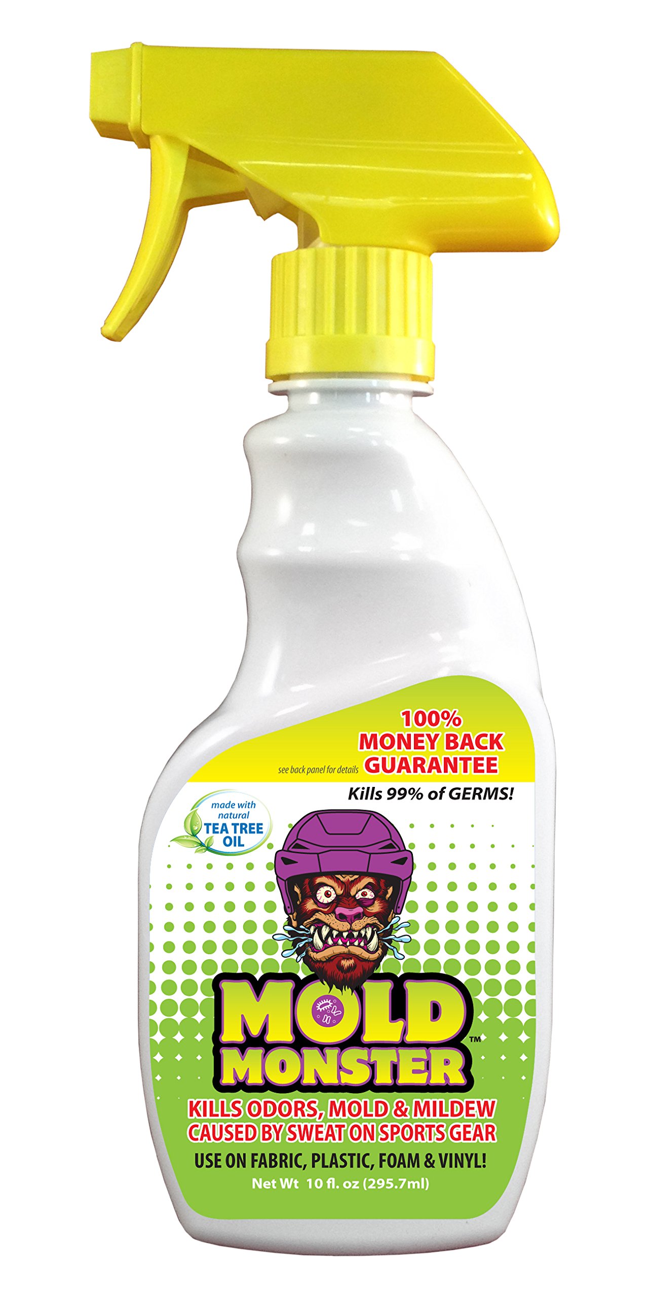 Mold Monster Sport Mold and Odour Control Pump Spray10 oz, Acrylic, Multicoloured, 1.33 x 3.4 x 9.15 cm