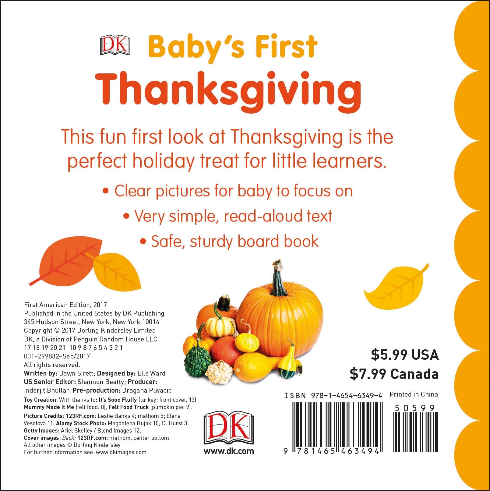 baby first thanksgiving
