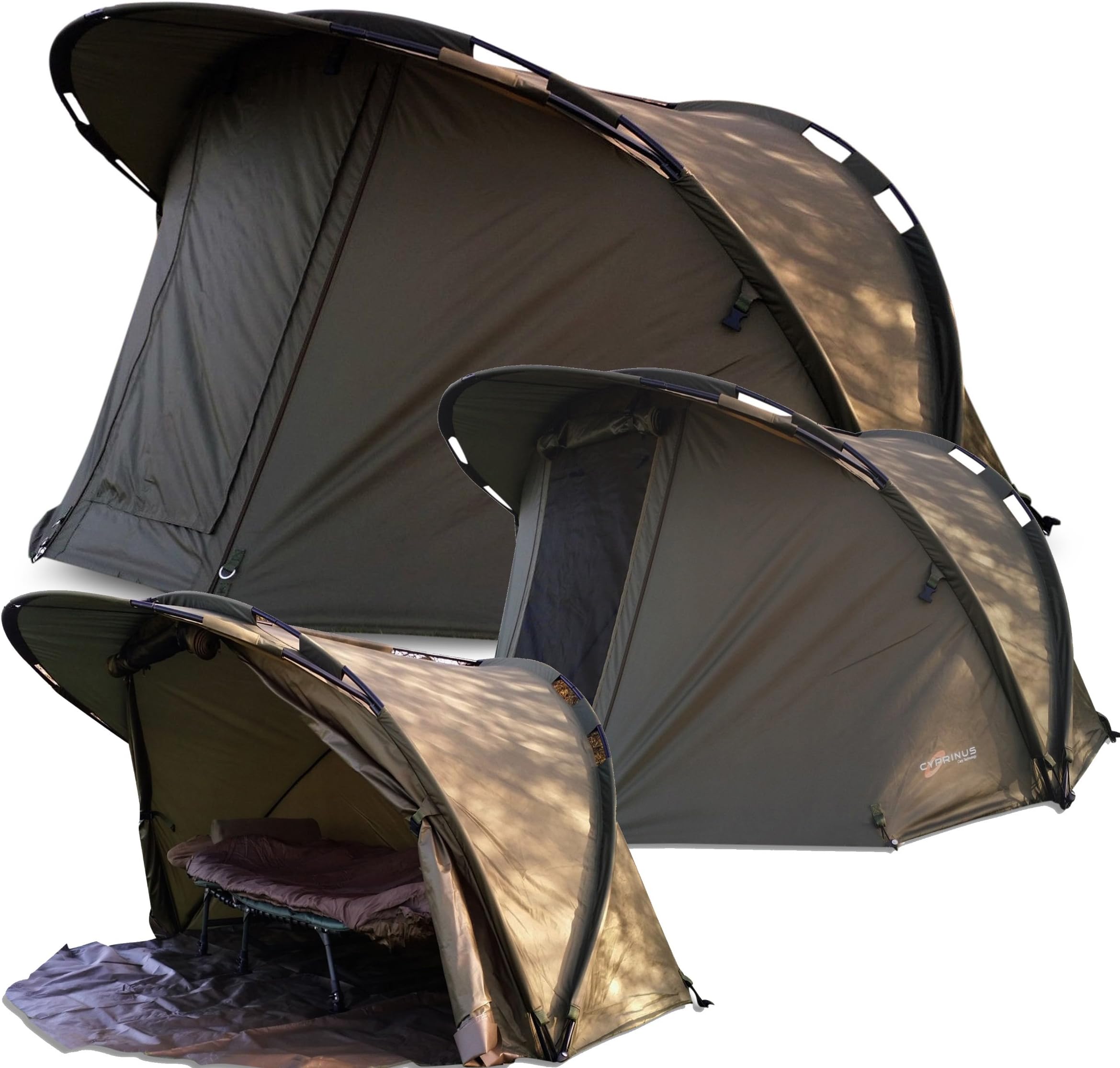 Cyprinus™ Tardis Bivvy 1 Man Pram Hood Carp Fishing Bivvy