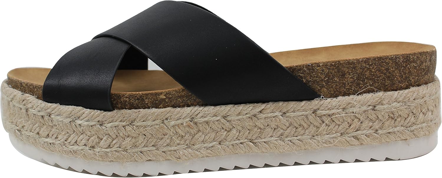 soda criss cross espadrille
