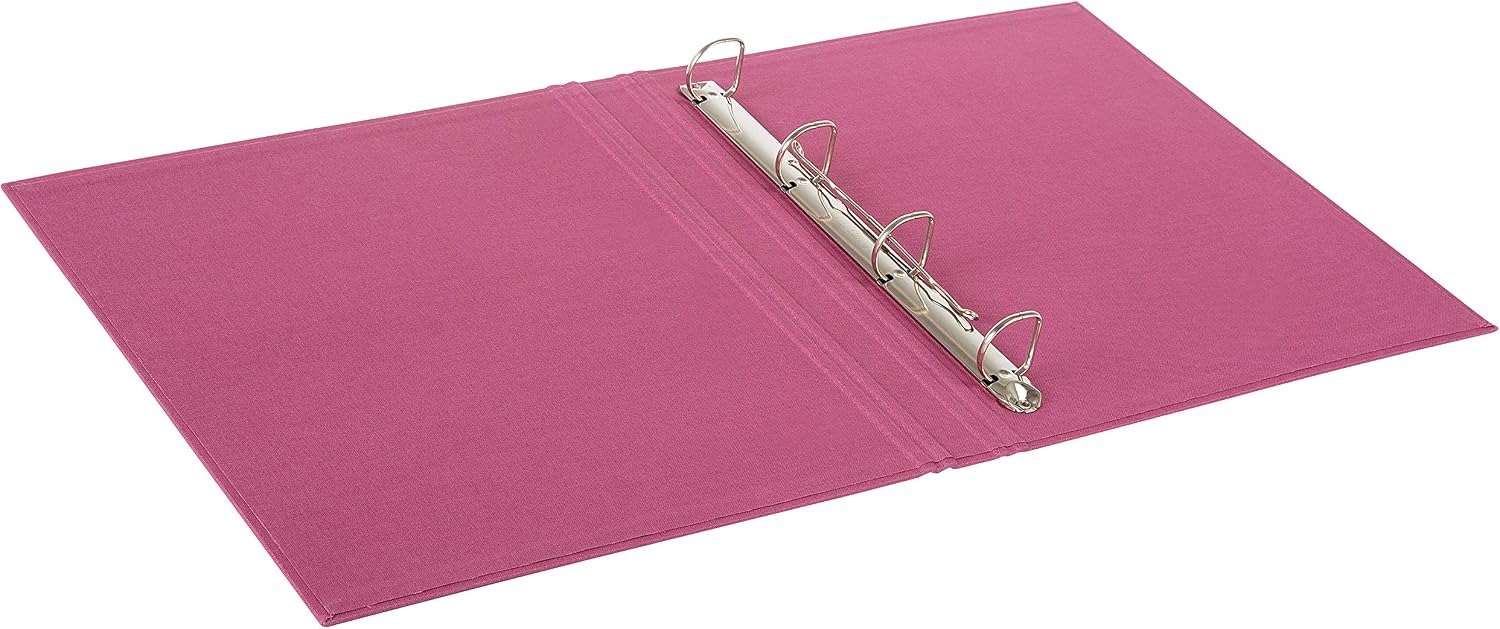 goldbuch Bella Vista Photo Ring Binder 26 x 32 cm Linen 37 Fuchsia, 32 x 27,5 x 4,5 cm - Image 5