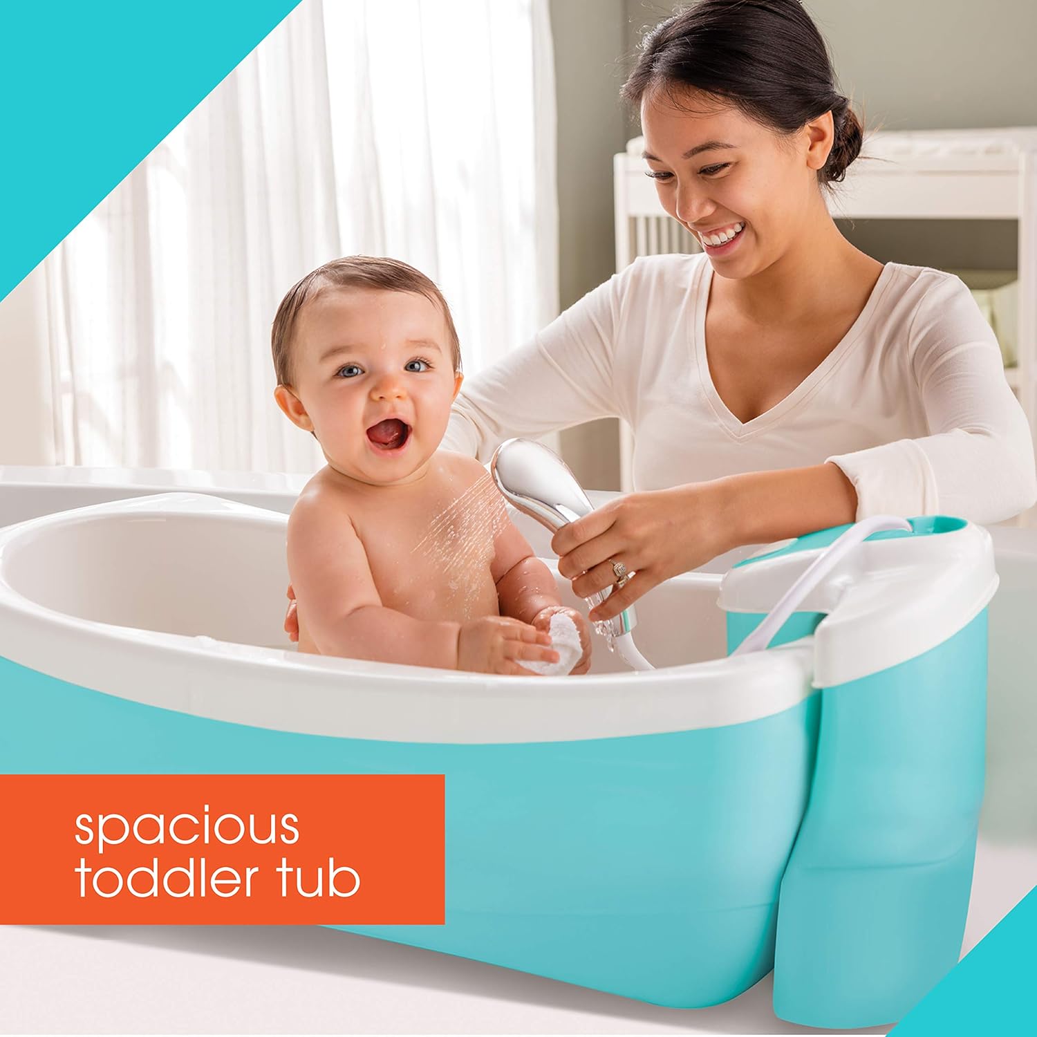 baby girl spa tub