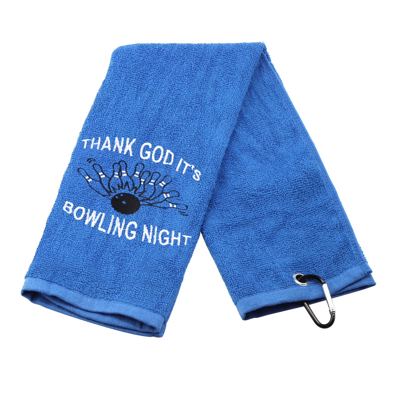 Bowling Athletes Towel Thank God It’s Bowling Night Towel Bowling Lover Towel Bowling Coach Gift (BOWLING -t)