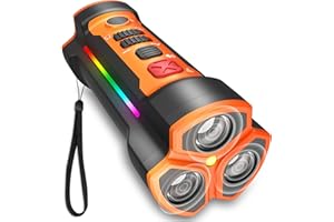 RAINBOWBEAR® Dog Bark Deterrent Devices | Enhanced Ultrasonic Anti Bark Device for Dogs | Triple Sonic Emitters Much Better(3X) for Dog Training & Behavior Aids | OCT-2023 New Released