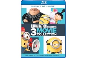 Illumination Presents: 3-Movie Collection (Despicable Me / Despicable Me 2 / Despicable Me 3) (Blu-ray + DVD + Digital)