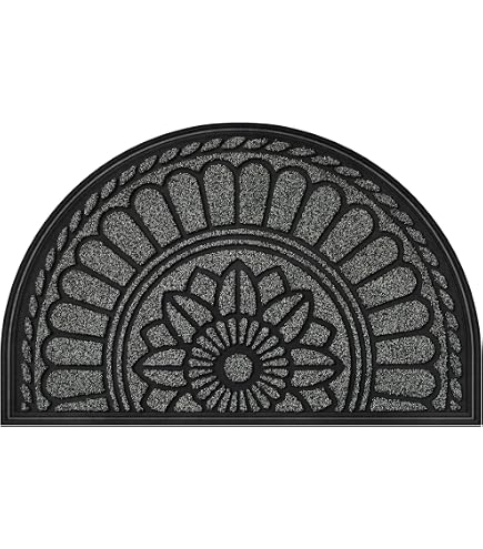 Aazon.co : Ibao Door At Outdoor Indoor, 23.5" X 35.5", Half Round