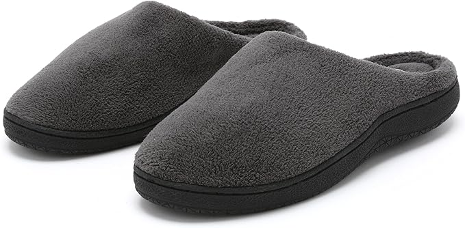 mens slippers with white soles
