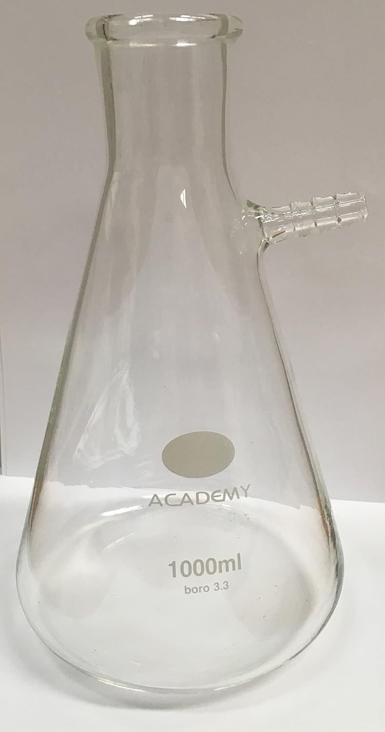 FILTER FLASK ERLENMEYER CONICAL SHAPE 1000ML Amazon.co.uk