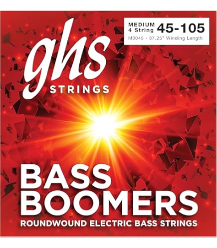 Ghs - Cordes De Guitare Basse Long Scale Medium Light Cordes Pour Basse