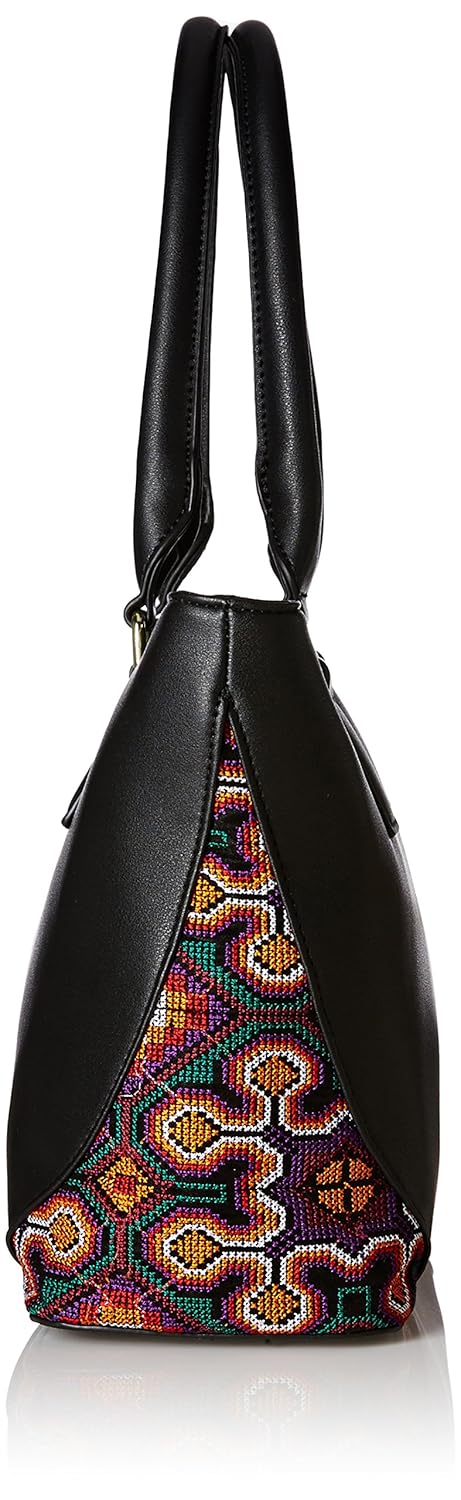 global desi women's tote bag (black) ()