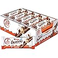 Kinder Bueno Milk Chocolate Bars with Crispy Wafer and Hazelnut Cream, 20 Count, 2 Bars per Pack, 1.5 oz Each
