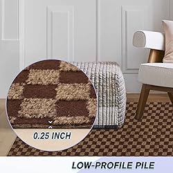 Custom Size Backed Non-Slip Area Rugs Runner, Easy