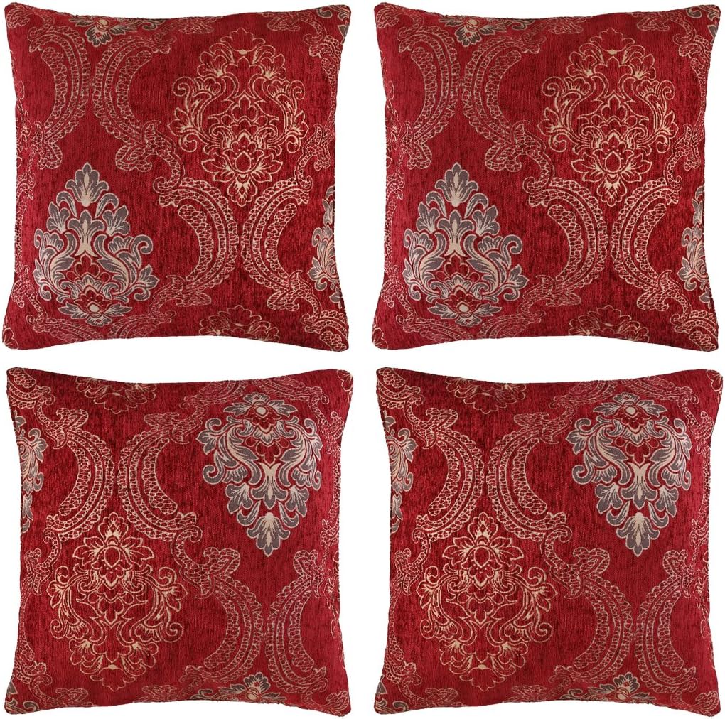 Decorative Throw Pillow Case Cushion Cover, Vintage Floral