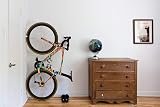 Hornit CLUG Bike Storage Wall Mount 5 Sizes Roadie Black/Black view 4