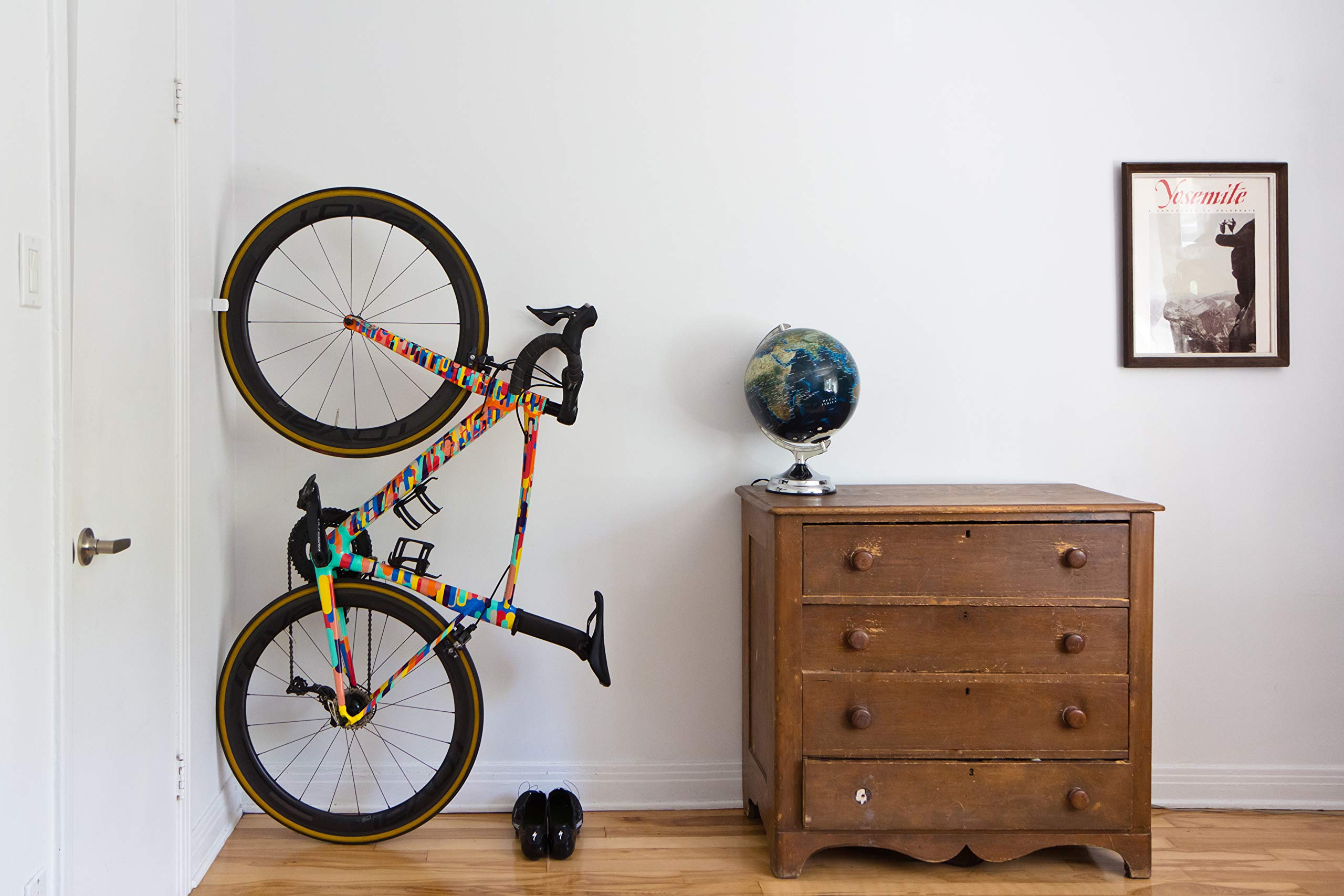 Hornit CLUG Bike Clip Indoor & Outdoor Bicycle Storage Rack & Mount System, 5 Sizes, Easy to install
