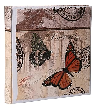 Romantic Side Fotoalbum 30x30 cm 100 Seiten für 600 Fotos Jumbo Album Buchalbum: Farbe: Rot