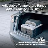 Alpicool C12PT 12L Car Fridge Freezer DC 12V Portable Cooler Truck Camper RV view 5