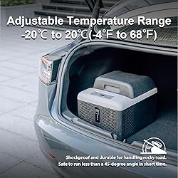 Alpicool C12PT Portable Car Freezer Cooler, 12 Volt