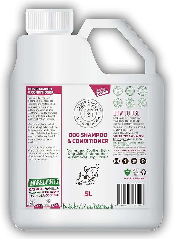 dog shampoo for itchy skin uk