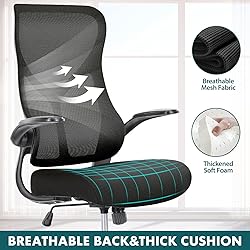 SMUG Ergonomic Office Desk Computer Chair,Comfy