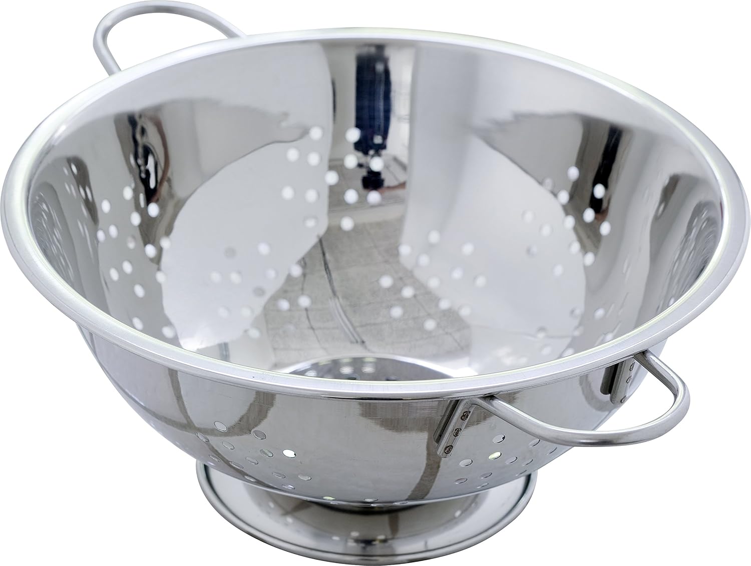 SteelFunction 24.5 cm ProffCooking Colander on Stand, Silver Amazon
