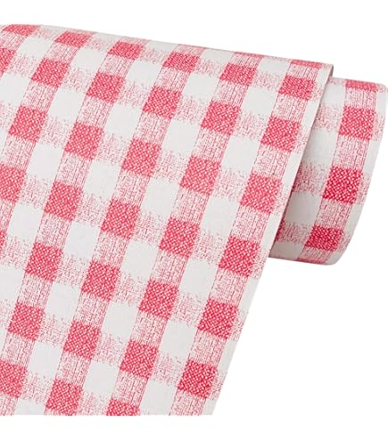 Self Adhesive Gingham Contact Paper For Cabinets Drawer