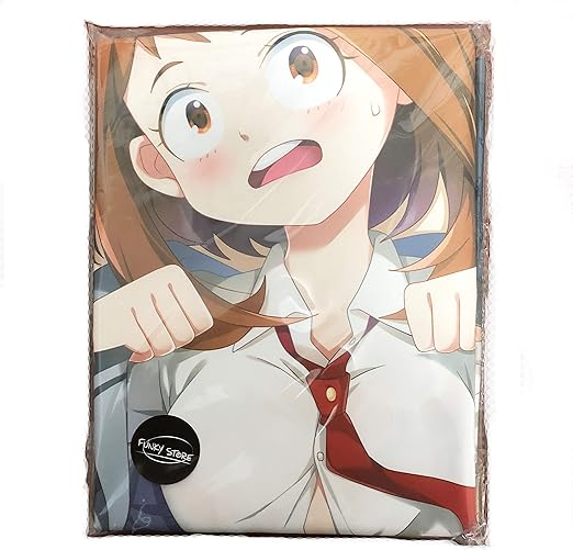 Amazon.com: My Hero Academia Boku no Hero Academia Peach Skin 59.1 in x 19.7 in (59 pulgadas x 19,6 pulgadas) cubierta de cremallera cuerpo funda de almohada, funda (Uraraka Ochako): Home \u0026 Kitchen