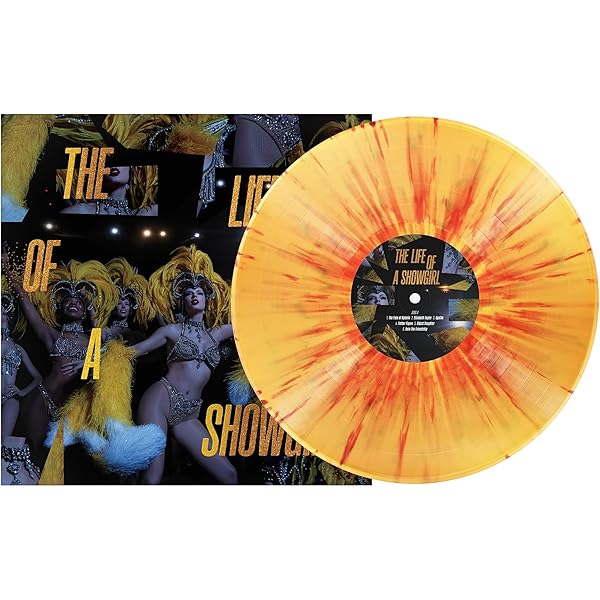 The Life of a Showgirl CDサインPHOTO1 テイラー The Life of a Showgirl: Sweat and Vanilla Perfume CD with Poster