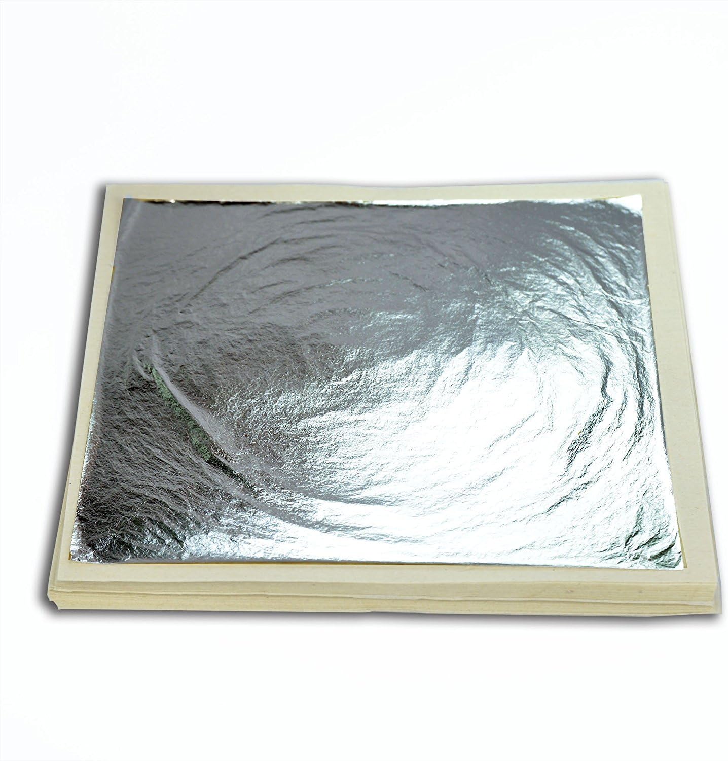 Barnabas Blattgold Edible Silver Leaf - Cake Decorations, Loose Interleaf for Cupcakes - 4.4 inches, Book of 25 - Image 4