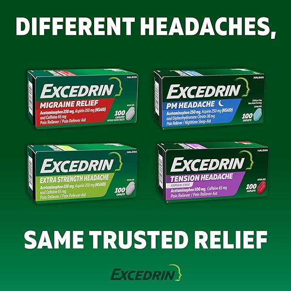 EXCEDRIN PM PAIN RELIEVER AND NIGHTTIME SLEEP-AID CAPLETS FOR HEADACHE RELIEF – 24 COUNT