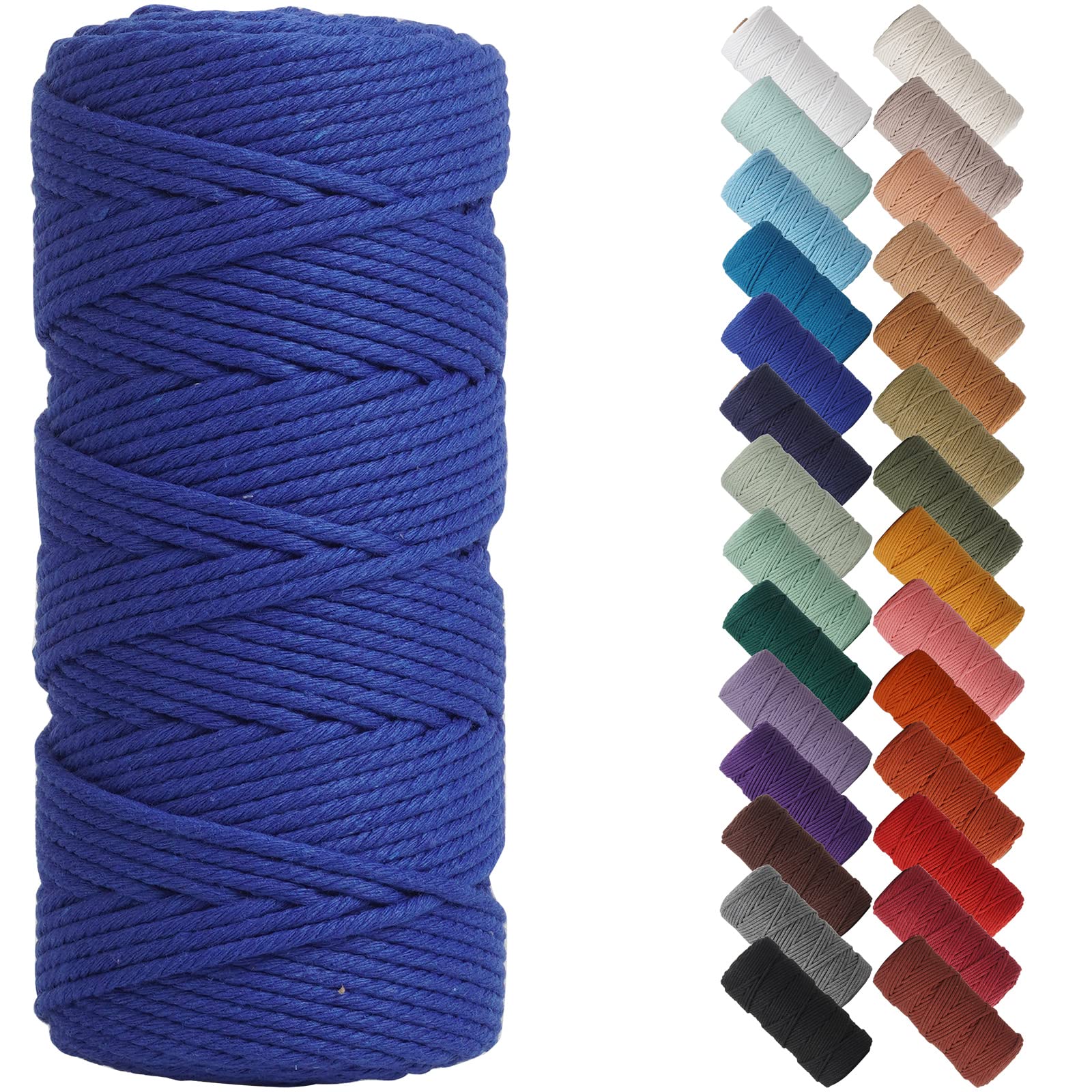 NOANTA Royal Blue Macrame Cord 3mm x