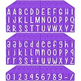 PEGZ Alphabet Stamps Hey Gorgeous Font 1/4" Medium Size 84 Piece Bundle