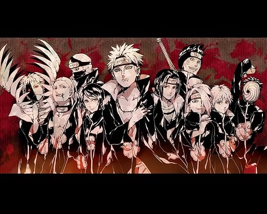 Amazon Com Naruto Akasuki 1 Poster Japanese Anime Manga Wall Art Print Decor 16x20 Inches Print Posters Prints