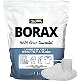 Harris Borax Powder Laundry Booster and Multipurpose Cleaner, 1.5lb (Unscented)
