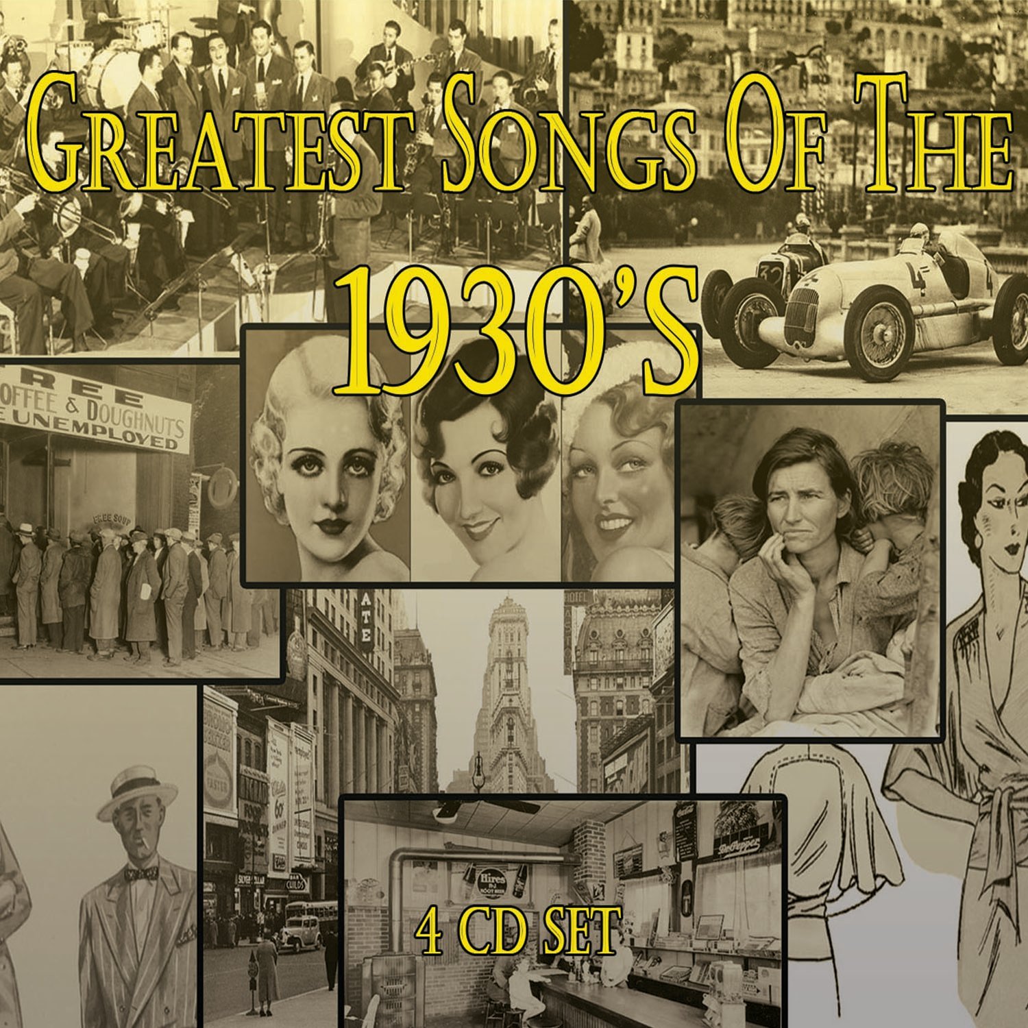 VARIOUS ARTISTS Greatest Songs of the 1930's / Various Music