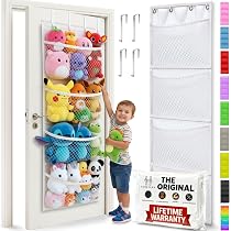 GBLAV Hanging Shelf, Hanging Organiser With 5 Esh Pockets And 8