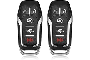 Keylessbest Key Fob Remote Replacement for 2015 2016 2017 Ford F150 F250, F350, F450 Super Duty 5 Buttons 902MHz M3N-A2C31243