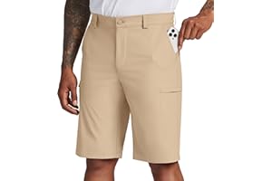 Willit Men's Golf Shorts Stretch Dress Shorts Cargo Quick Dry Athletic Casual Shorts with Pockets 7" 9"