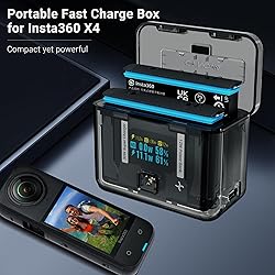 CYNOVA Insta 360 X4 Battery Charger for Insta360 X4