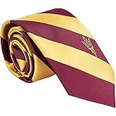 Desert Cactus Arizona State University Neck Tie ASU Sun Devils 100% Polyester Necktie with Logo, Officially Licensed