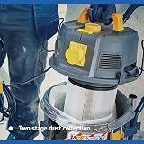 Vacmaster WD M38 110V 38L Wet Dry Dust Extractor with Push Clean Filter view 4