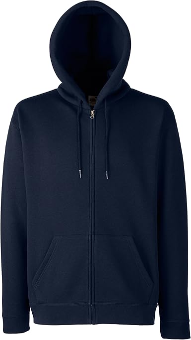 fruit of the loom zip up hoodie