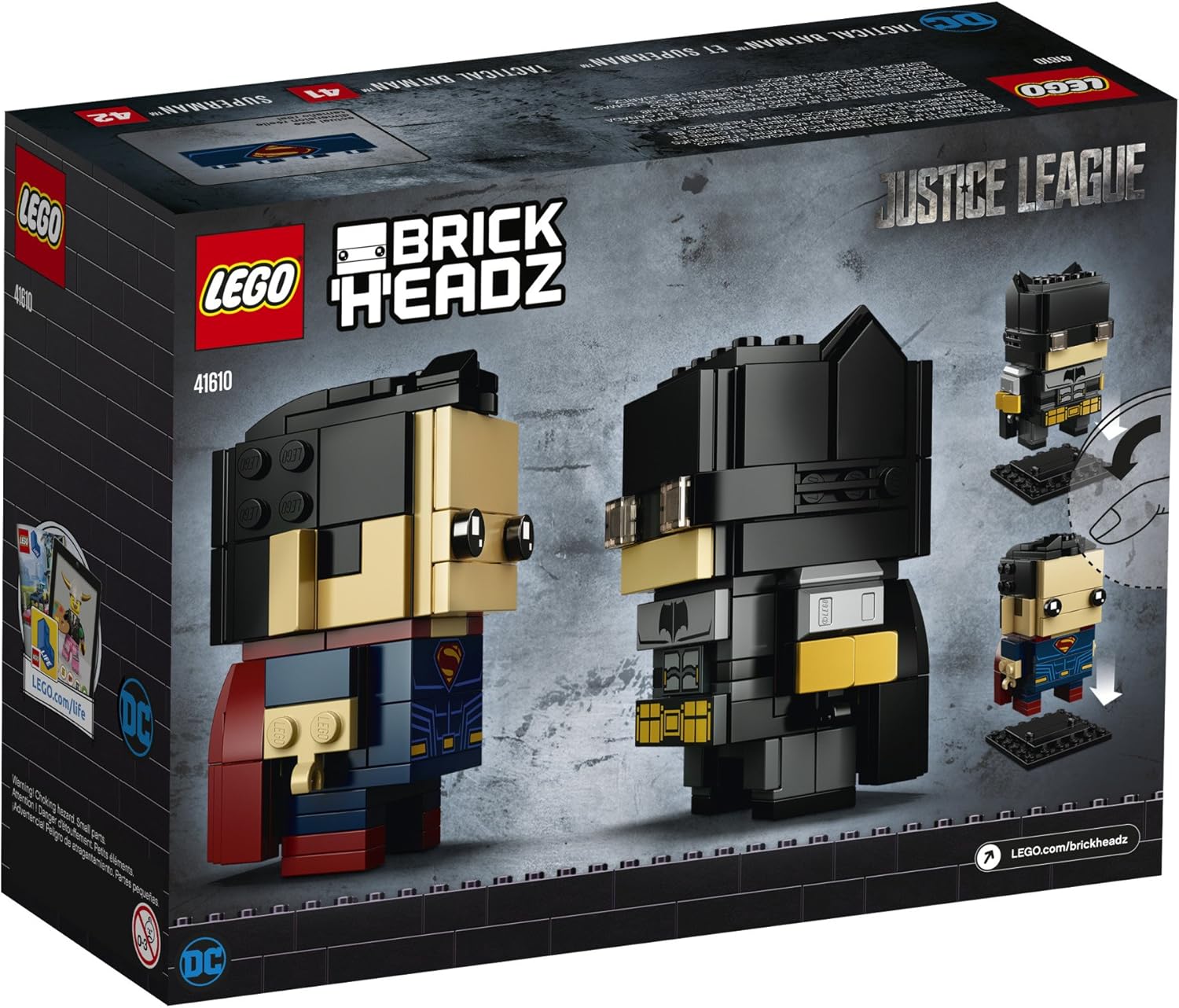 lego brickheadz justice league