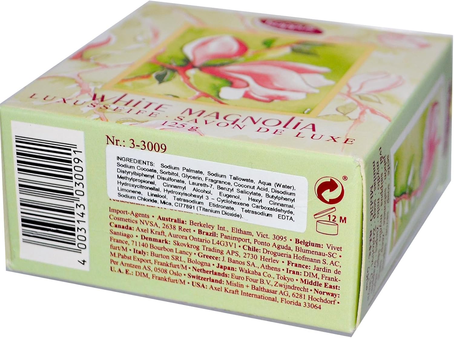 Kappus Soaps White Magnolia Soap, White Magnolia 4.2 Oz Amazon.co.uk